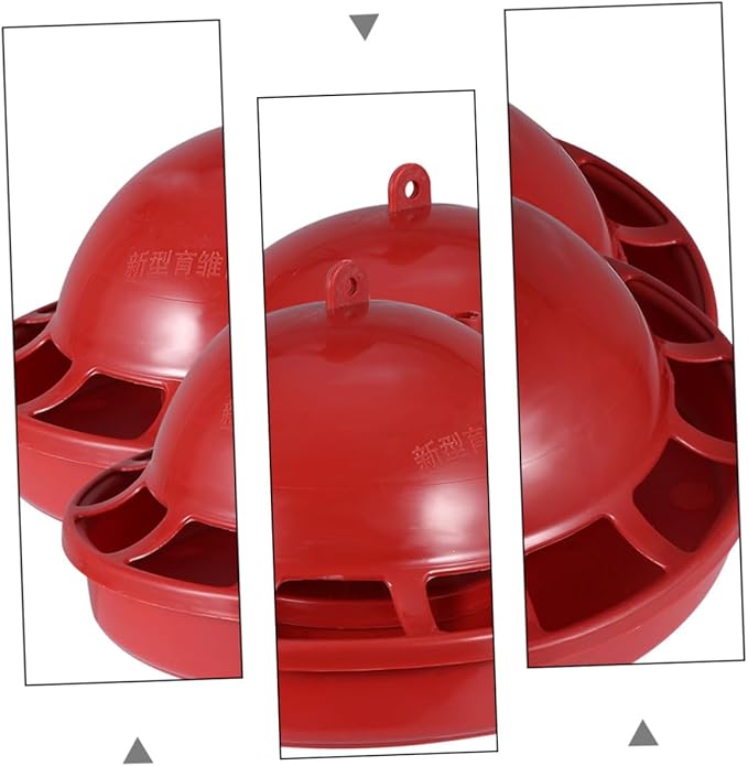 Sosoport 3pcs Chick Water Drinking Cups Automatic Refill Poultry Drinker Easy to Install Chick Float Waterer for Clean Hydration for Brooders and Poultry Use