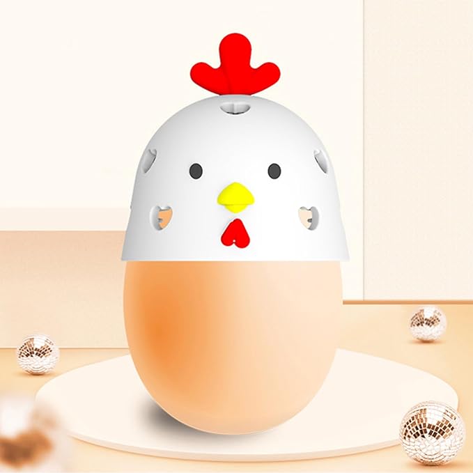 Silicone Egg Brush Cleaner Efficient Scrubber for Eggs Kitchen Multifunctional Reusable Tool for Lovers (White)