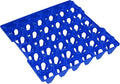 Egg Crate, Egg Tray Egg Cartons 5PCS Flats 30 Cell Egg Crates Holder Tray Stackable Egg Cartons Hold Multiple Eggs Home Farm Supplies for Storing, Sorting, and Shipping Eggs (Blue)
