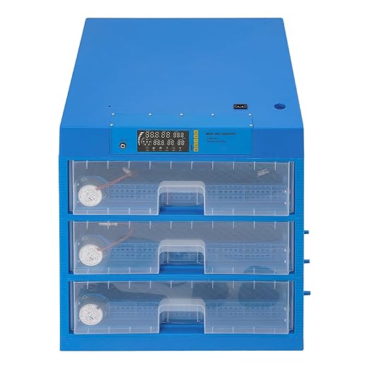Egg Incubator,192 Eggs Incubator for Hatching Eggs,Automatic Egg Turning and Humidity Monitoring, Temp Auto-Control,for Chicken Duck Goose Quail Eggs
