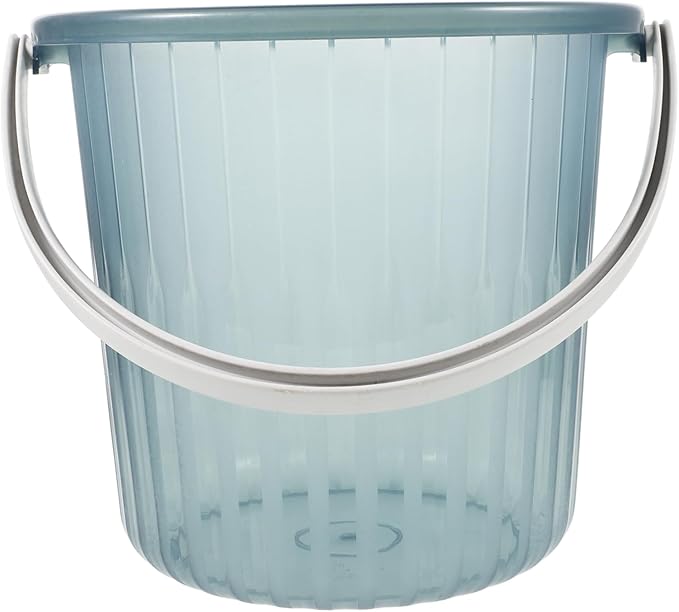 ABOOFAN Water Barrel for Car Detailing Plastic Bucket Portable Water Container for Home Garden Farm Use Handle