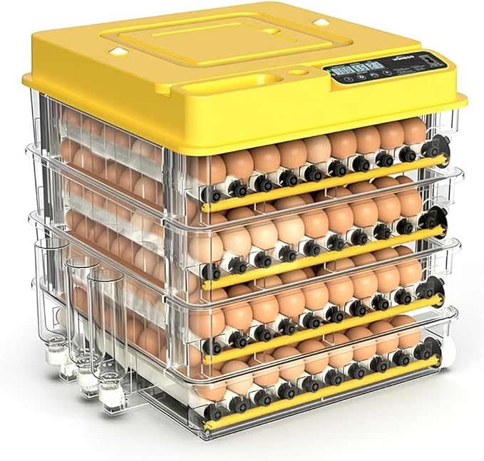 Egg Incubator - 2026 New Egg Incubator with Automatic Egg Turning and Humidity Control,Large Poultry Hatcher for Chickens Birds Ducks (288 Eggs)