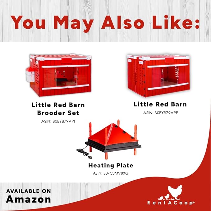 RentACoop Jute Brooder Liners for Little Red Barn Brooder (Pack of 4)