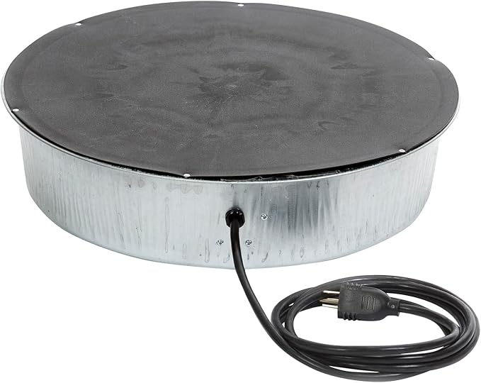 Little Giant® Heater Base 110 Watt - Poultry Water Heater for Metal Poultry Waterers to Prevent Freezing