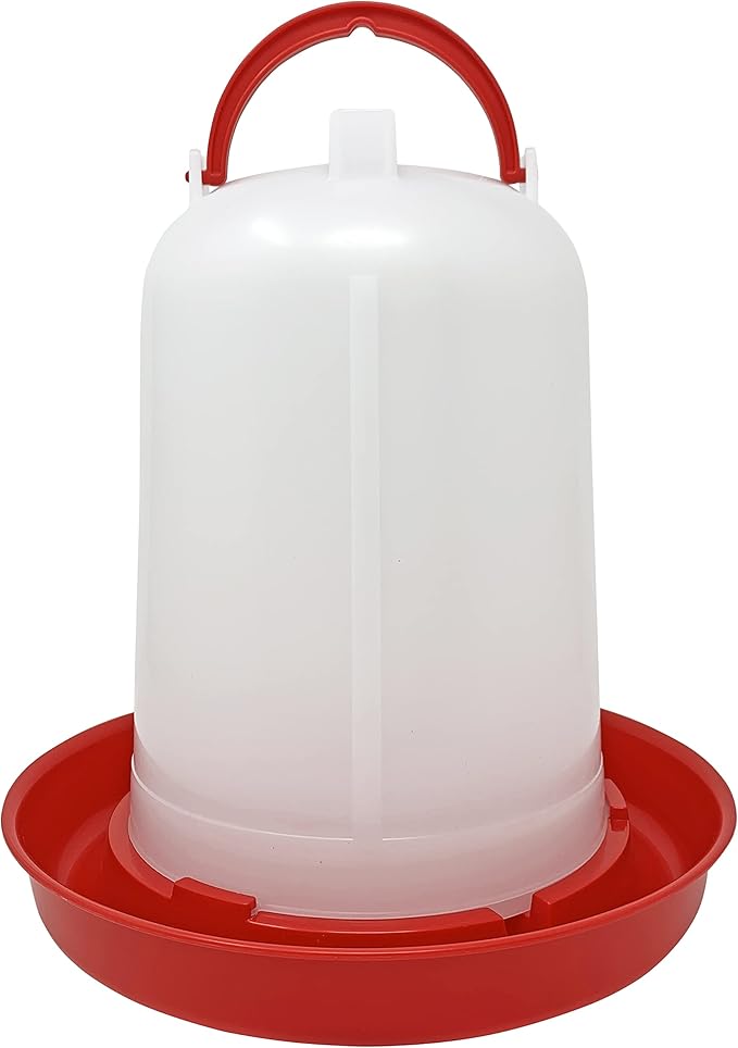 Pecking Order 9668 Poultry Waterer, Red