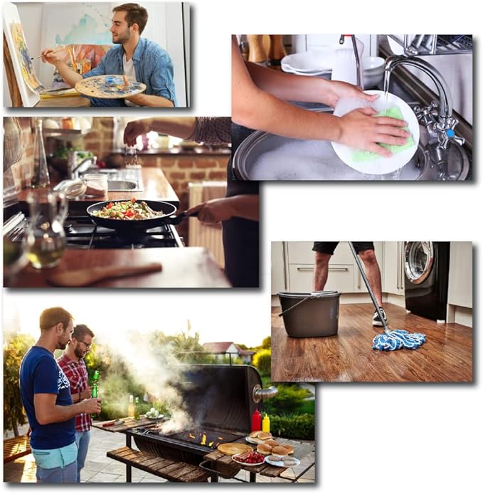 Thick Waterproof Apron, Heavy-Duty Wear-Resistant And Oil Resistant, Adjustable And Elongated Suitable For Both Men and Women With Suitable For Slaughter, Kitchen, Food Factory, Seafood Market