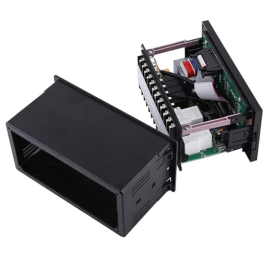 Multifunctional Automatic Incubator Thermostat Temperature Humidity Controller for Eggs Black