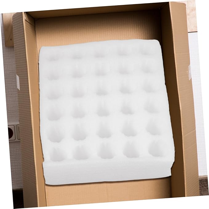 Cabilock 30-Cell Egg Carton for Shipping Sturdy Egg Crate Cushioning Design Reusable Packing Container for Kitchen Storage