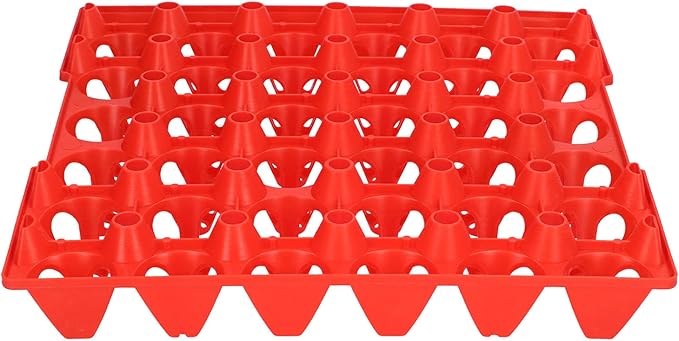 Plastic Egg Crate, Durable 30-Cell Stackable Design, Egg Tray for Home Farm Transportation Use
