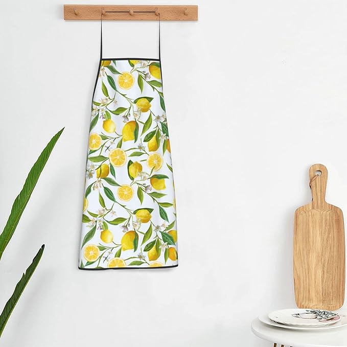 Apron Adjustable Waterproof Apron for Men Women Kitchen Cooking Baking Gardening Working Bib Apron