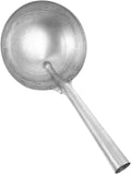 HANABASS Heavy Duty Iron Ladle for Watering and Feeding Ergonomic Handle Water Scoop for Farm and Garden Use Smooth Finish Metal Scoop for Livestock and Poultry