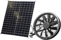 SUNYIMA Solar Fan, 20W Weatherproof Solar Powered Fan with DC Fan for Small Chicken Coops, Greenhouses, Sheds,Pet Houses, Window Exhaust