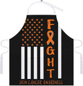 Bahamas Map Flag Apron,Waterproof Unisex Adult Aprons with Pockets Kitchen Baking Aprons