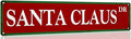 Santa Claus Metal Tin Sign Vintage Funny Christmas Sign for Cafe Home Bar Farmhouse Christmas Art Wall Decoration Retro Poster 4x16 Inch