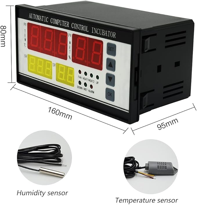Automatic Control System for Egg Incubator Machine and Temperature and Humidity Control Machine (XM-18ZP)