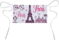Unisex Apron for Cooking Server Waitress Half Waist Apron with 3 Pockets
