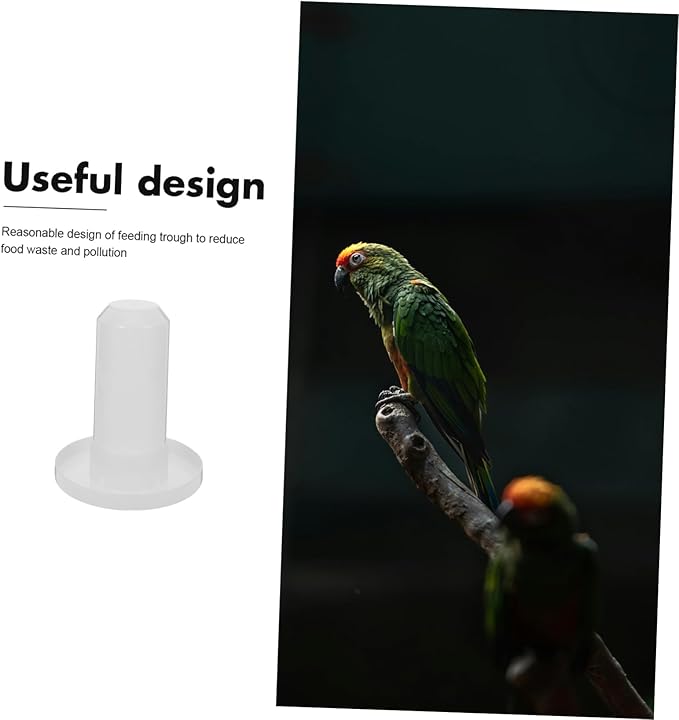 Automatic Poultry Waterer and Feeder Kit 2-in-1 Plastic Chicken Waterer Drinker and Baby Chick Feeder Suitable for Quail Parrots and Farm Use