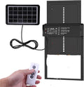 Solar Chicken Coop Door, Automatic Chicken Door Auto Chicken Door 4 Modes with Timer & Light Senso