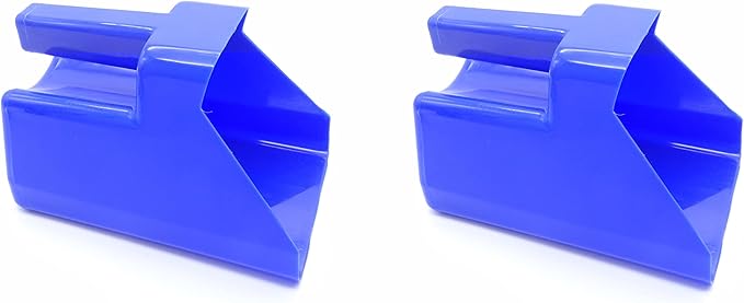 3 Quart Feed and Pet Food Scoop for Farm Animals and Pets - Stackable - Durable