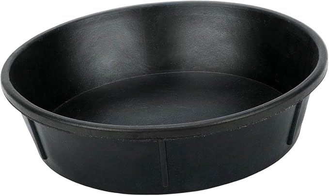 Horse Feed Bucket Utility Bucket Wear Resistant Sturdy Supply Water Bowl Feed Trough for Outside Ranch Backyard Zoo Farm