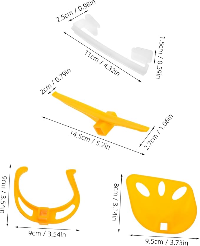 Egg Picker Accessory Kit Farm Egg Holder Parts Easy-to-Handle Plastic for Efficient Egg Collection System