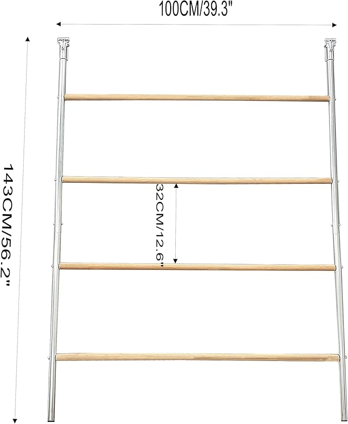 Chicken Roosting Bar, Large Chicken Perch for Coop,Easy to Installation&Clean,Roosting Perch,Roosting Bars for Chickens in Coop,Poultry Toys for Backyard,Poultry coop Accessories(56' L X 39' W)