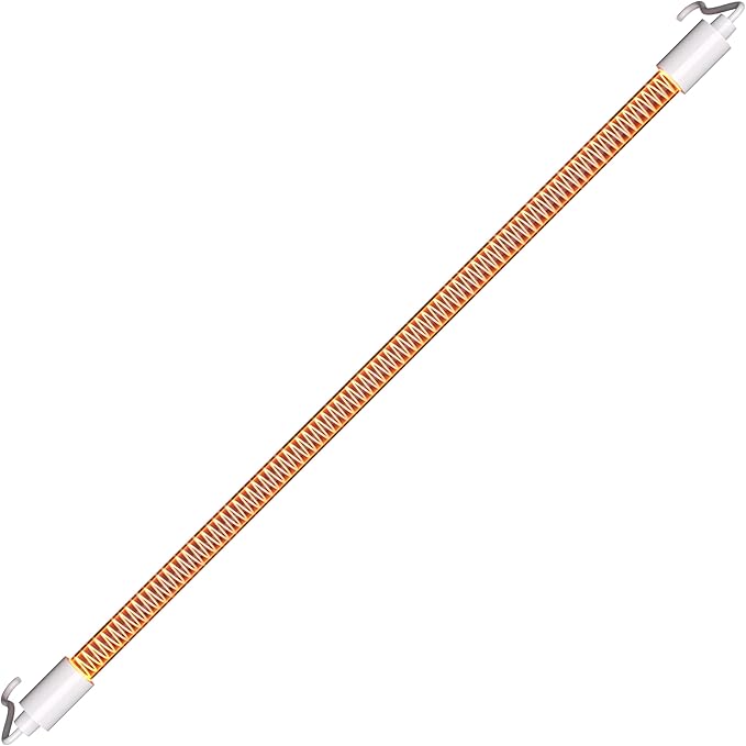 Chicken Coop Heater Lamps Replacement 300W Suitable for Chicken Coop Heat Lamp(HL02) Carbon Fiber Light Adjustable Hanging Chicken Heater for Coop Poultry Ideal Chicken Coop Accessories