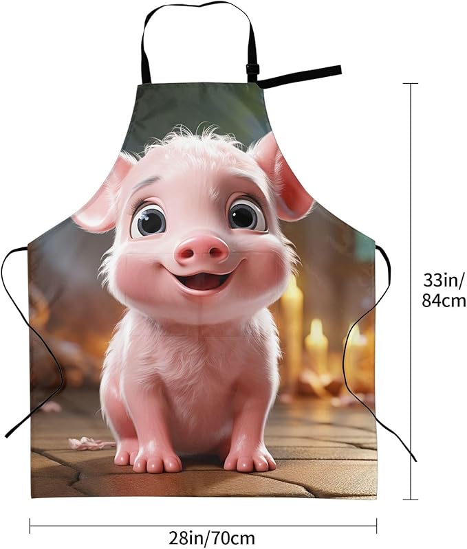 Waterproof Aprons for Women Men Adjustable Bib Tractor farm Apron Chef Cooking Aprons for Kitchen