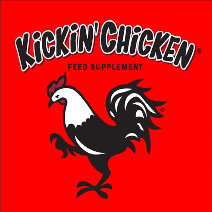 Healthy Coat Kickin' Chicken Feed Supplement: 2.5 Gallon. Plumage, Skin, Molting, Egg, Immune System, Energy