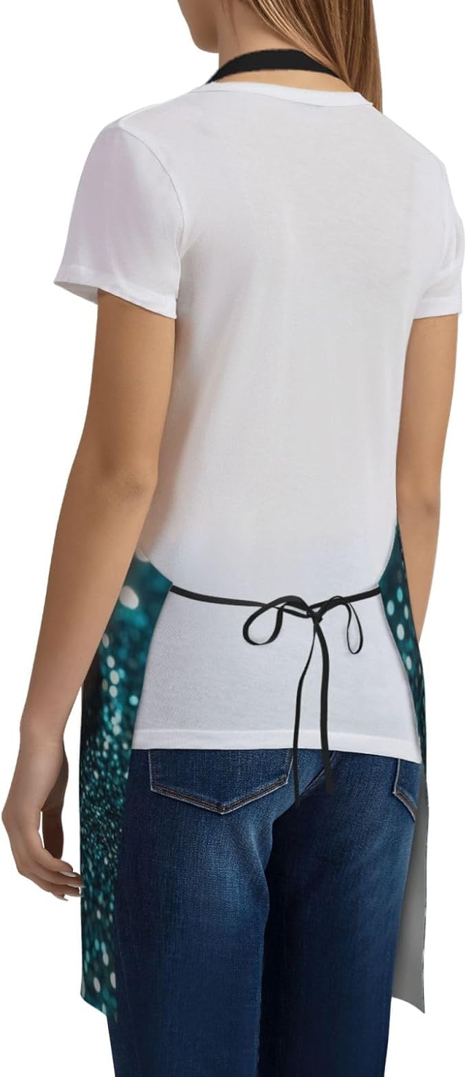 Apron for Women Men Waterproof Adjustable Bib Tractor farm Cooking Aprons Chef Bibs