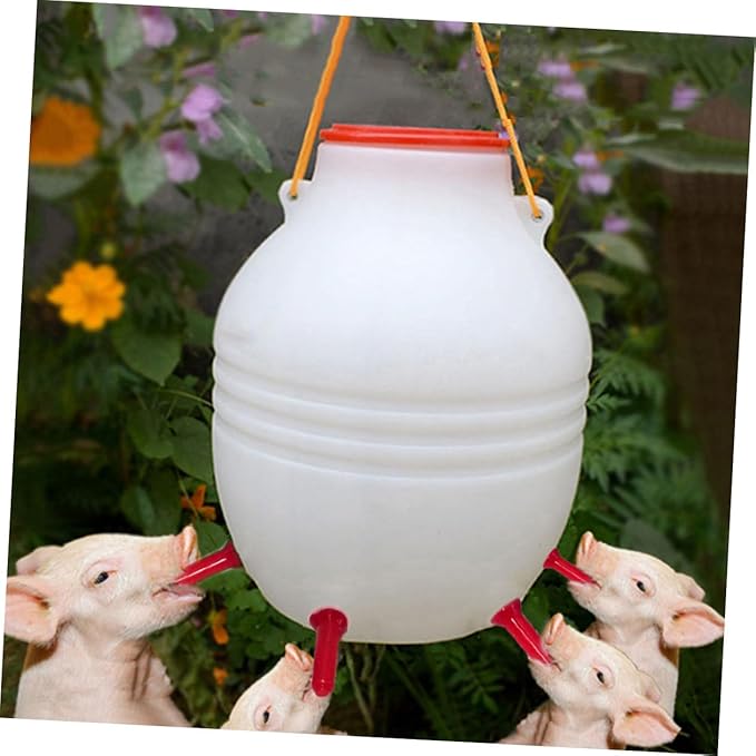 Lamb Milk Bucket Feeder Auto Nursing Machine for Sheep Easy to Install Farm Breeding 6 Nipples Included