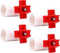 10PCS Chicken Waterer Nipples, Automatic Watering System Leakproof Design with Tee Fittings for Poultry Chicks and Chickens