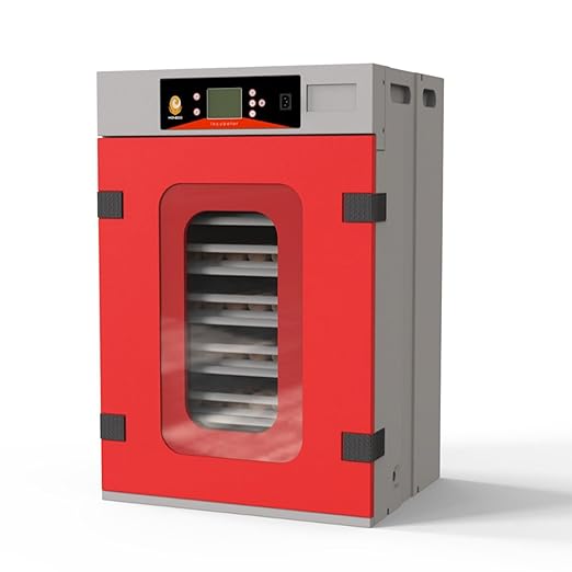 Poultry Breeding Incubator, Automatic Digital Egg Incubator with Temperature Control, 400 Eggs Capacity, 360° Roller Flipping, for Hatching Chicken Duck Goose Quail Birds (400 Pieces)