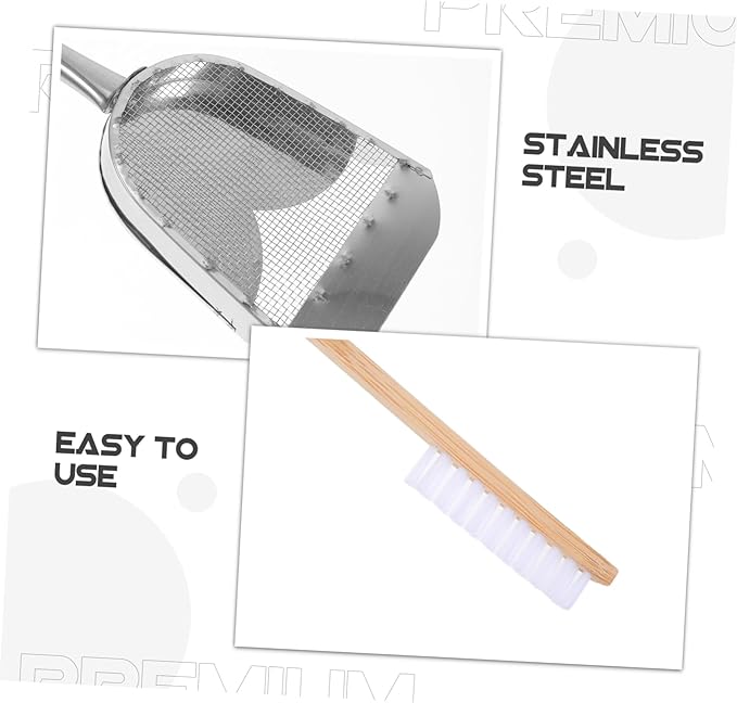 2pcs Bird Cage Cleaning Brush Set Cage Accessory Tools for Bird Feeder Perch Brush Chicken Coop Pet Supplies
