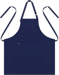 Chef Bib Aprons for Women and Men (Standard Dry Guard AA2095 & AA2095X) - Neck Strap Apron with Pockets 33"