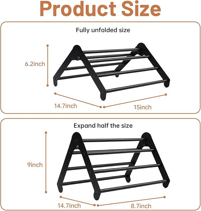 Adjustable 7 Bar Design Chicken Roosting Bars, Stable Chick Perch for Coop & Brooder, Chicken Jungle Gym Fun Enrichment Toys for Chicks & Hens, Training Roosting Stand Poultry Coop Accessories