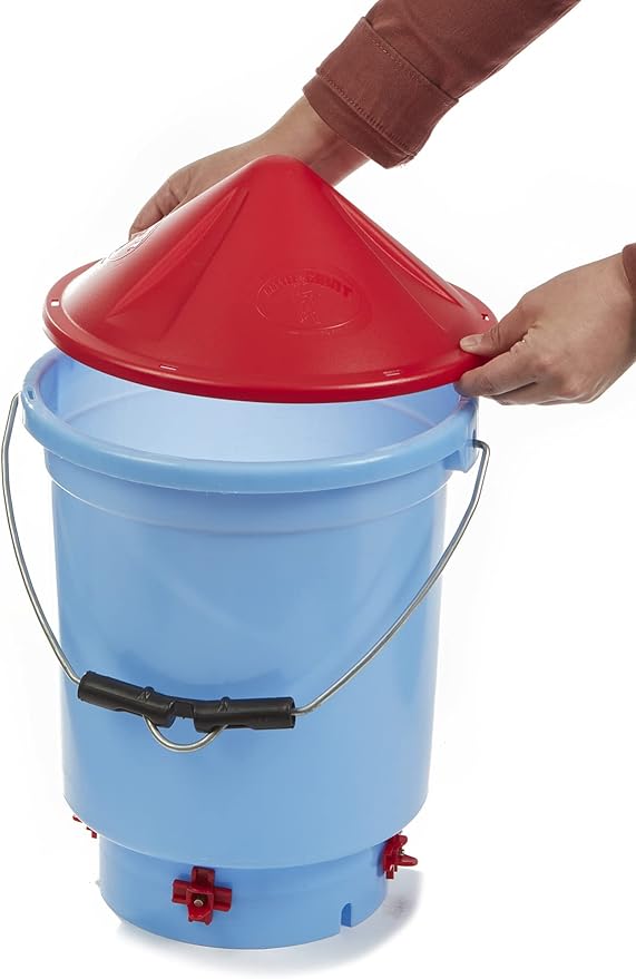 Little Giant® Deluxe Hen Hydrator | Chicken Waterer | Poultry Water Dispenser | Made in USA | 3 Gallon
