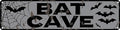 Bat Cave Metal Sign 4x16in Funny Man Cave Plaque for Garage Bedroom Bar Rustic Home Bathroom Wall Decor