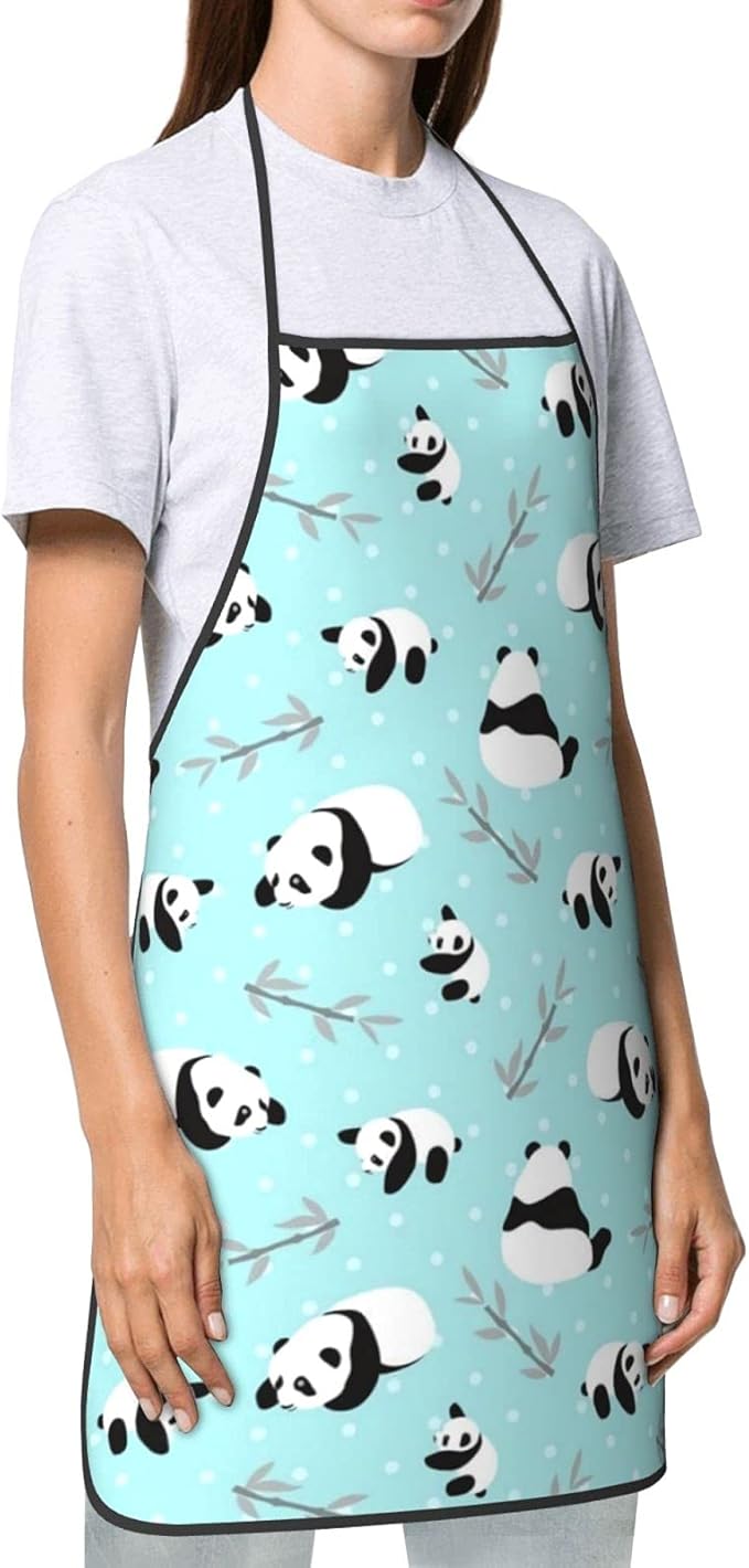 Apron Adjustable Waterproof Apron for Men Women Kitchen Cooking Baking Gardening Working Bib Apron