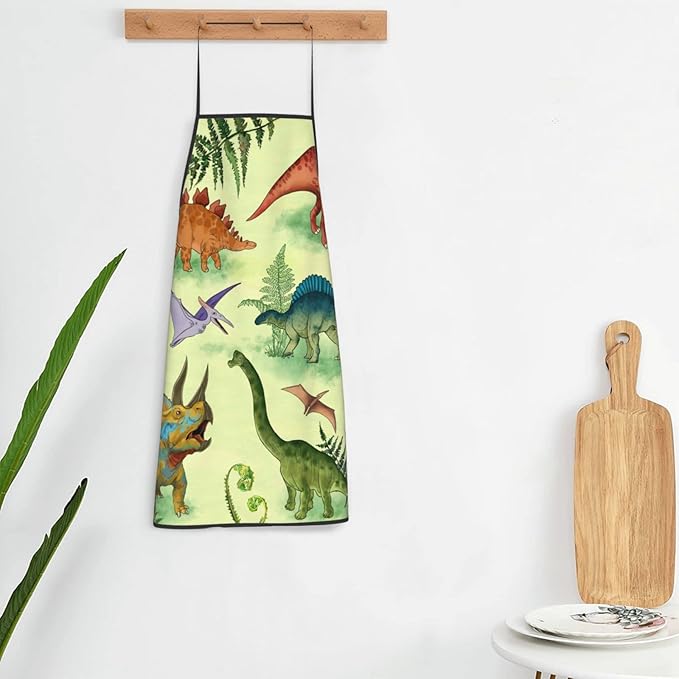 Apron Adjustable Waterproof Apron for Men Women Kitchen Cooking Baking Gardening Working Bib Apron