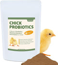 Chick Probiotics Powder, 4-in-1 Poultry Nutrition with Probiotics Vitamins Minerals & Electrolytes, Supports Digestion Hydration & Healthy Growth for Chicks, Poultry Nutrient Boost Supplements Feed