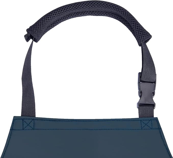 Homsolver Heavy Duty Vinyl Waterproof Apron for Unisex Adult, Ultra Lightweight, Chemical Resistant Industrial Work Apron