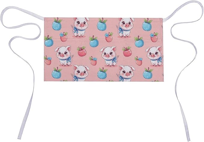 Server Waitress Waist Apron Cooking Kitchen Restaurant Aprons for Women Men