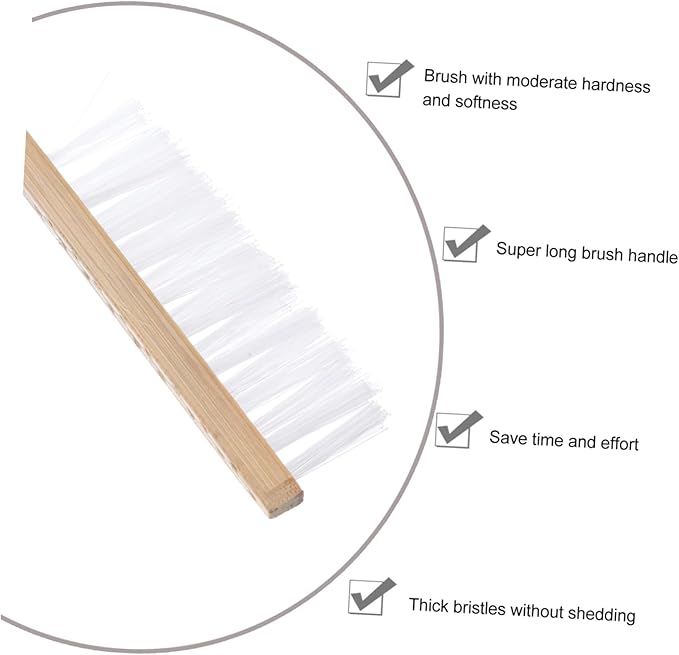 Hemoton 2pcs Bird Cage Cleaning Tool Set Telescopic Shovel Brush for Efficient Parrot Habitat Maintenance for Daily Use Selection