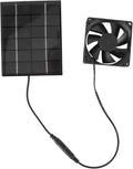 2W Solar Panel Exhaust Fan, Ventilation Cooling Tool for Chicken Coops, Greenhouse, Shed, Pet House