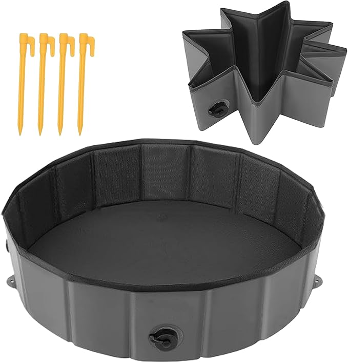 Chicken Dust Bath Tub - Large Capacity Coop Cleaning Container, Durable Bath Box, Easy Clean Poultry Accessory, Outdoor Hygiene Tool | Dusting Tub for Chickens Ducks Quails Turkeys Pets