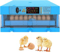 64 Digital Egg Incubators Automatic Turning Chicken Duck Dove Quail Poultry Hatcher Hatching Eggs Temperature Control,