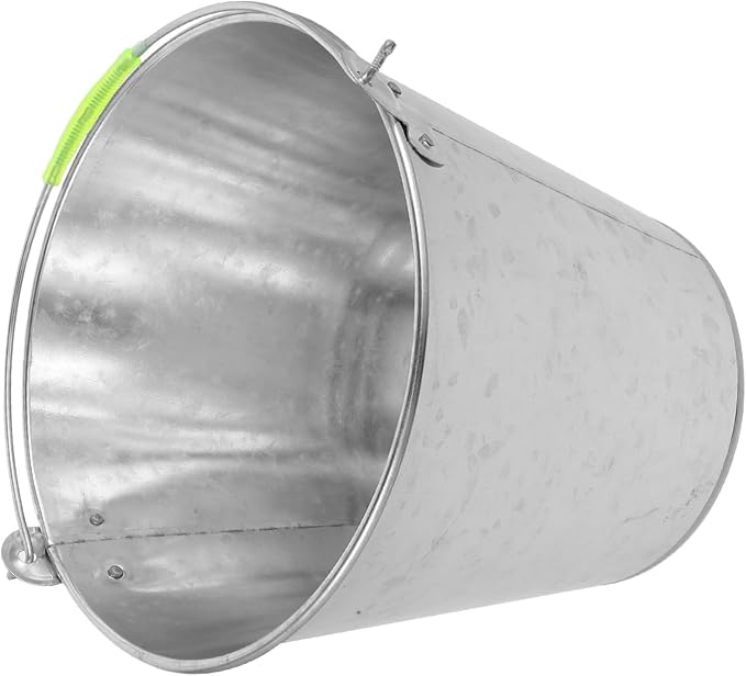 Large Capacity Metal Water Bucket for Home Use Portable Water Storage Container for Cleaning Farms and More Versatile Utility Bucket