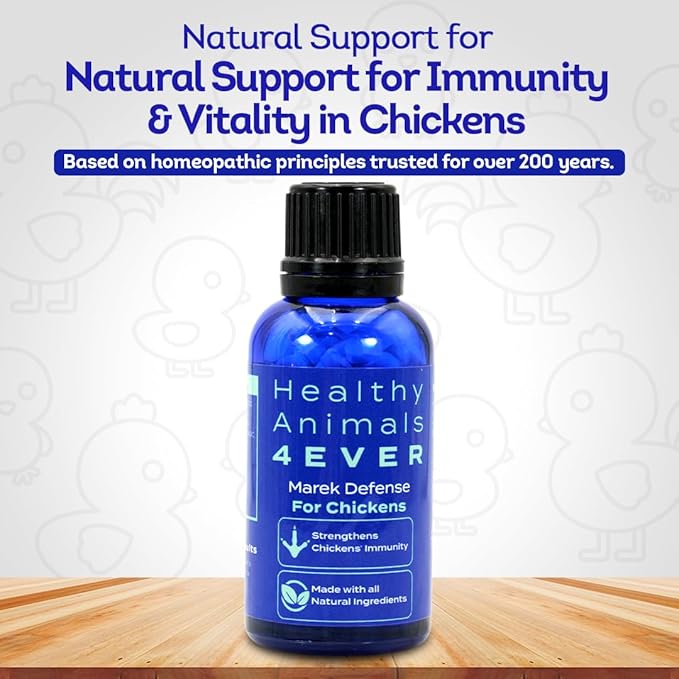 HA4E - Chicken Support for Marek’s Disease - Natural Support & Immune Strengthening - Highly Effective Homeopathic Formula - 350 Pellets