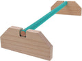 POPETPOP Wooden Chick Perch Stand for Chickens and Birds Natural Wood Roosting Bar for Secure Ground Perching Safe and Sturdy Breeds for and Pets